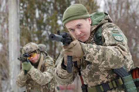 Ukrainian reservists gear up in case of conflict with Russia | Reuters