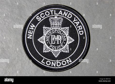 New Scotland Yard, la Police métropolitaine de Londres, patch Photo ...