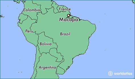 Where is Macapa, Brazil? / Macapa, Amapa Map - WorldAtlas.com