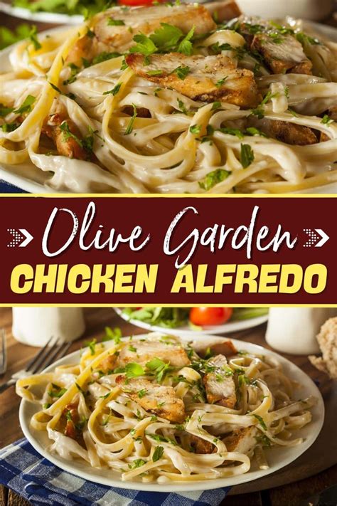 Copycat Olive Garden Chicken Alfredo Recipe - Insanely Good