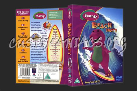 Barney - Beach Party dvd cover - DVD Covers & Labels by Customaniacs ...