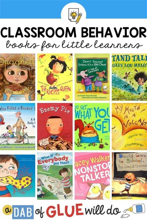 12 Classroom Behavior Books for Little Kids