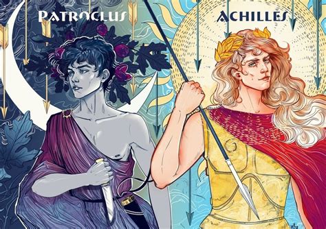 "The Song of Achilles", an art print by Herbst Regen | Achilles and patroclus, Achilles, Songs