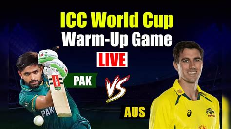 PAK (326/8 in 46 overs) vs (351) AUS Live Score Streaming, Pakistan vs ...