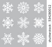 Photo of snowflakes on white | Free christmas images