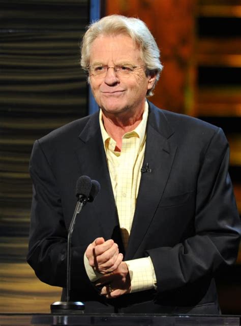 Talk show host Jerry Springer speaks onstage at the Comedy Central Of ...