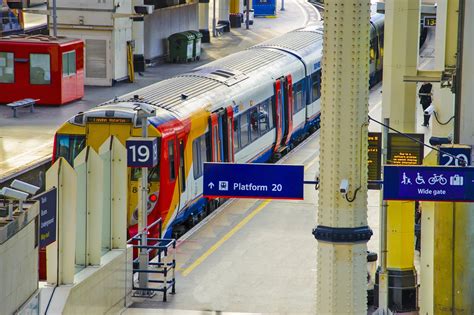 London Waterloo Train Station Map