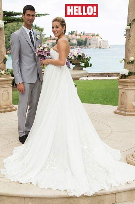 Novak Djokovic marries pregnant fiancée Jelena Ristic