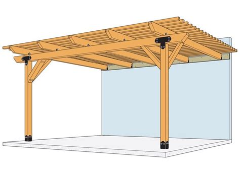 12x16 Pergola Plans Pdf Instant Download DIY Simple Pergola Plan Modern Pergola Plan for ...