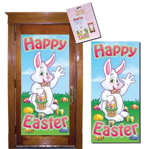 Happy Easter Door Sign | Easter Door Cover | Windy City Novelties