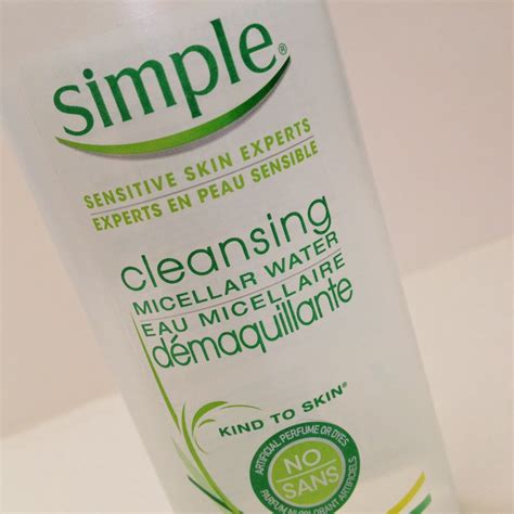 Simple Micellar Cleansing Water #review - themakeupnut