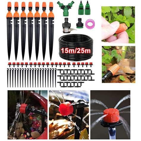 Drip Irrigation Kit, DIY Automatic Irrigation System Kits with Garden ...