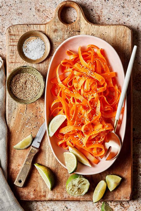 Viral TikTok Shredded Carrot Salad - Kalejunkie