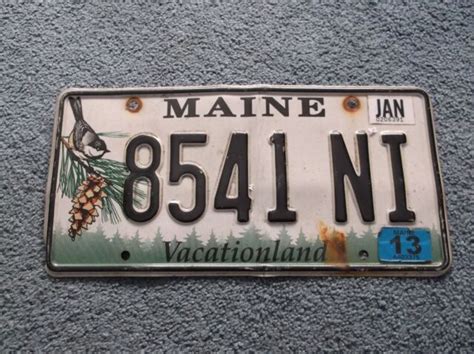 2013 Maine License Plate | eBay