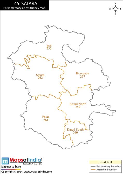 Satara Parliamentary Constituency Map, Election Results and Winning MP