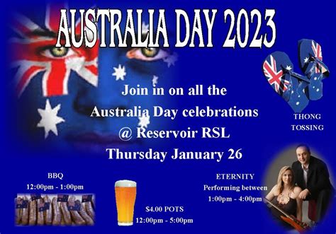 Australia Day 2023 | Reservoir RSL