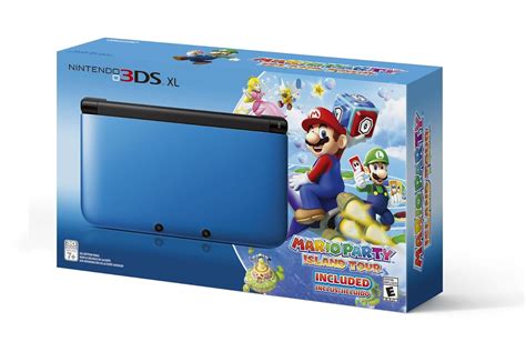 Amazon.com: Nintendo 3DS XL Blue/Black Limited Edition with Mario Party ...