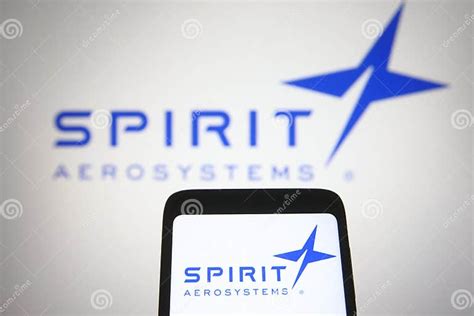 Spirit AeroSystems logo editorial photo. Image of applications - 221169391