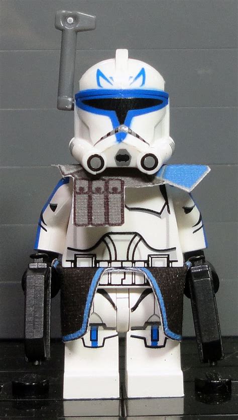 Clone Army Customs | P2 Captain Rex | Lego star wars customs | Pinterest | Cgi and Army