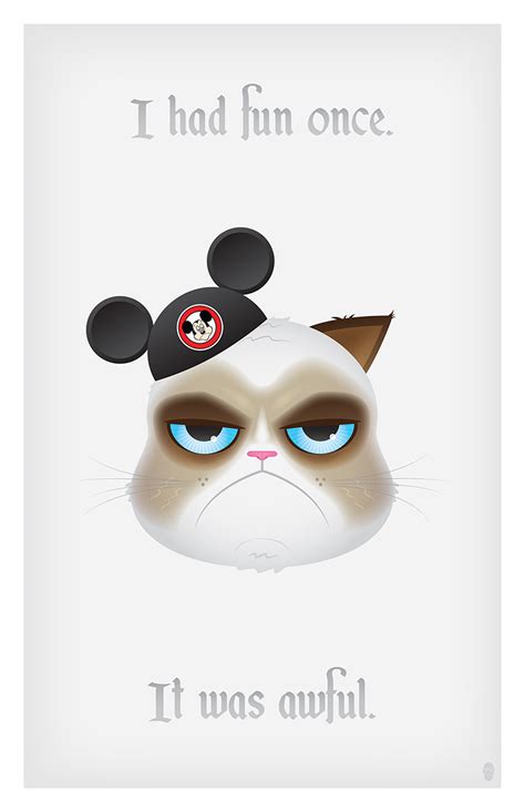 Grumpy Cat Disney Poster on Behance