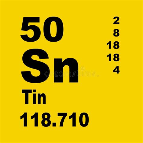 Table Element Sn Stock Illustrations – 38 Table Element Sn Stock ...