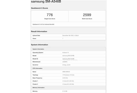 Samsung Galaxy A54 5G and F04s spotted on Geekbench - GSMArena.com news