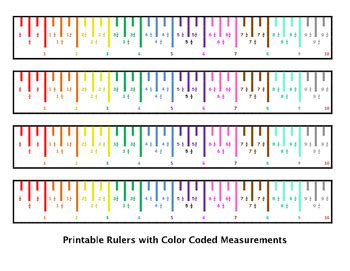 Printable Rulers with Measurements by BusyBeeinGradeThree | TPT