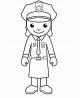 Police Officer Coloring Pages For Kids  Home sketch template