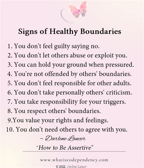 Signs of Healthy Boundaries | What Is Codependency?