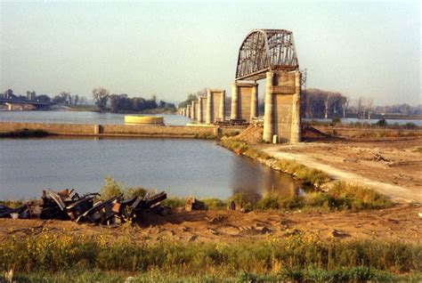 Remains of auto bridge at Alton, IL | Alton illinois, Great river, Alton