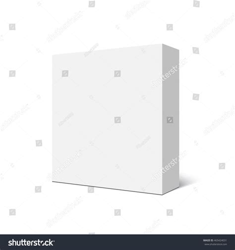 White Box Package Vector Illustration Stock Vector (Royalty Free ...