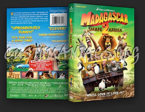 Madagascar 2 Dvd Cover Art