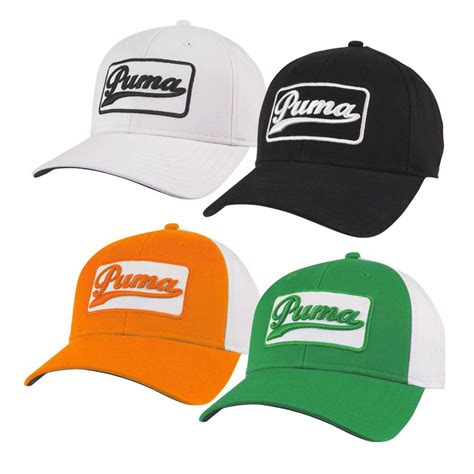 PUMA Greenskeeper Adjustable Cap (Cobra) - Men's Golf Hats & Headwear - Hurricane Golf