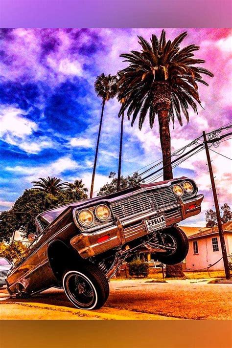 HD Lowrider Wallpaper Discover more Car, colorful Designs, Customized ...