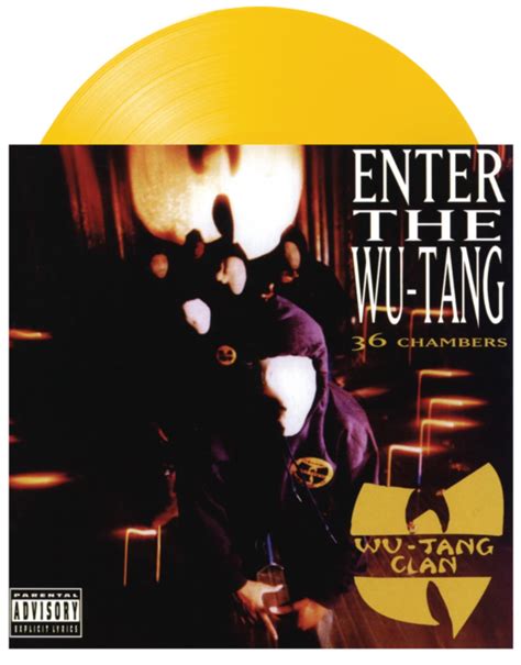 Wu-Tang Clan | Enter the Wu-Tang (36 Chambers) LP Vinyl Record (Yellow Coloured Vinyl) by RCA ...