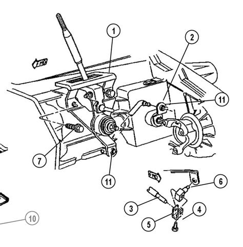 Dodge Ram Transfer Case Shifter Linkage Diagram