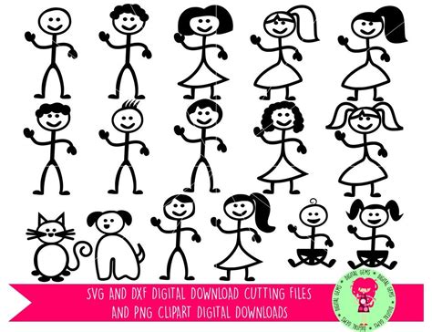 29 Stick Figure Svg Free Pictures Free Svg Files Silhouette And | Images and Photos finder