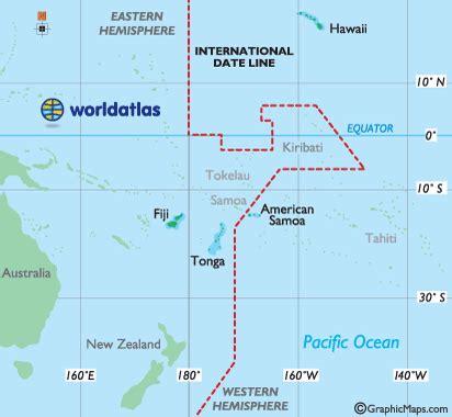 International Date Line Map and Explanation