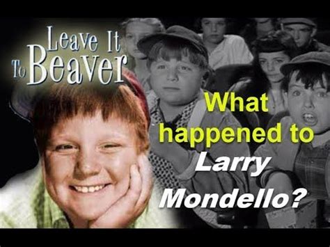 Why did Larry Mondello disappear from LEAVE IT TO BEAVER? - YouTube ...