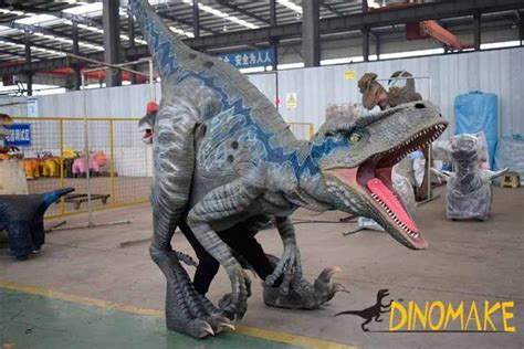 The Most Famous Blue Raptor Dinosaur Costume - Dinomake