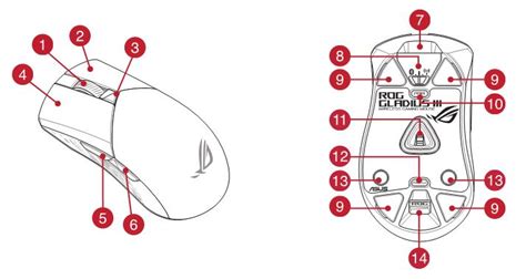 ASUS Wireless Gaming Mouse Instruction Manual