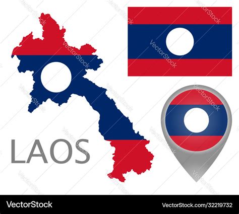 Laos Royalty Free Vector Image - VectorStock