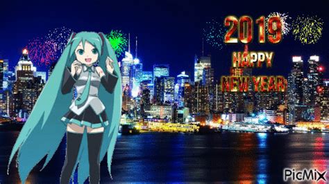 2019 Happy New Year - Hatsune Miku Fan Art (41835079) - Fanpop