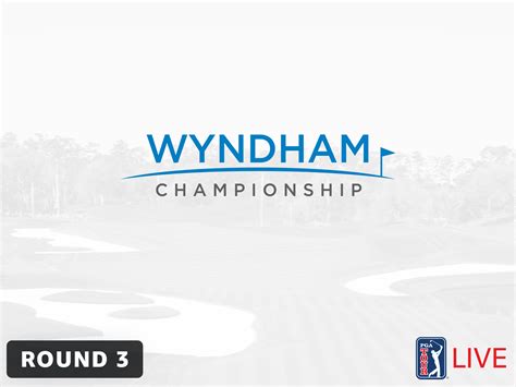 Prime Video: Wyndham Championship: Saturday's Featured Groups