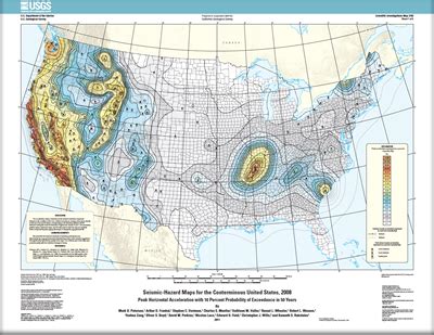 USGS Scientific Investigations Map 3195: Seismic-Hazard Maps for the Conterminous United States