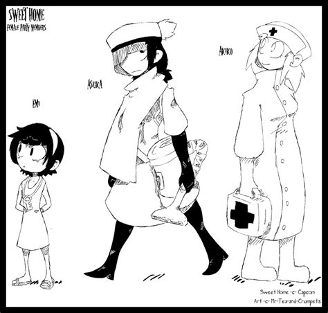 Sweet Home Character Designs 1 by Mr-Tea-and-Crumpets on DeviantArt