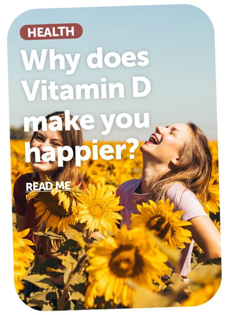 Why Does Vitamin D Make You Happier? - Get More Vits