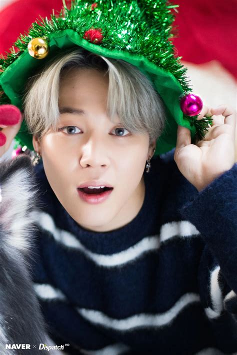 December 25, 2019 BTS Jimin Christmas photoshoot by Naver x Dispatch ...