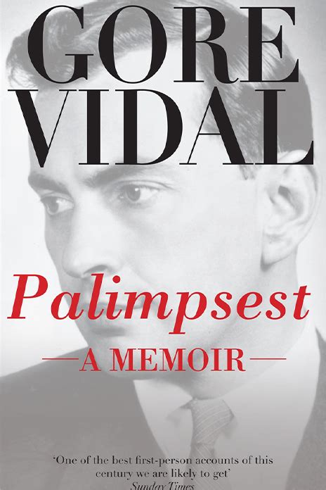 Gore Vidal | Palimpsest | The Slightly Foxed Online Shop