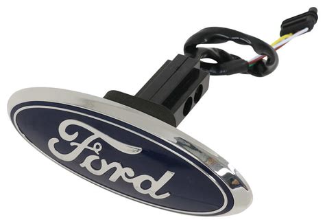 Ford LED Lighted Trailer Hitch Cover - 1-1/4" and 2" Hitches - Chrome ...